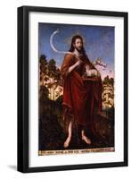 Saint John the Baptist, 1550-1552-Lucas Cranach the Elder-Framed Giclee Print