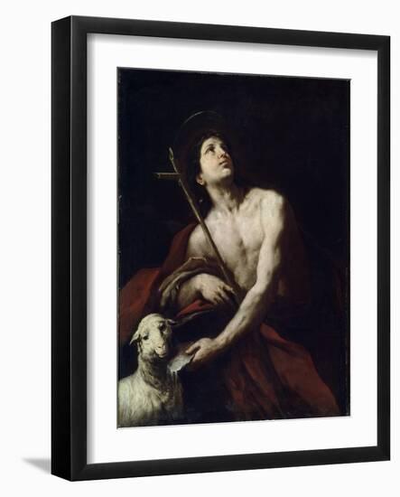 Saint John the Baptist, 17th Century-Orazio Ferraro-Framed Giclee Print