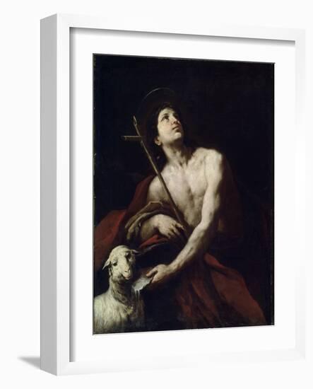 Saint John the Baptist, 17th Century-Orazio Ferraro-Framed Giclee Print