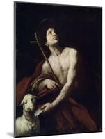 Saint John the Baptist, 17th Century-Orazio Ferraro-Mounted Giclee Print