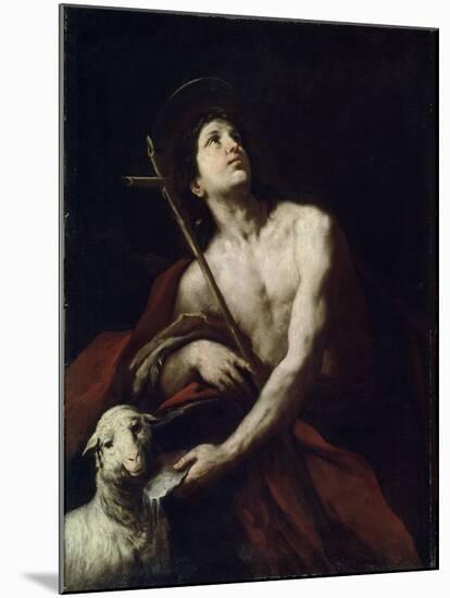 Saint John the Baptist, 17th Century-Orazio Ferraro-Mounted Giclee Print