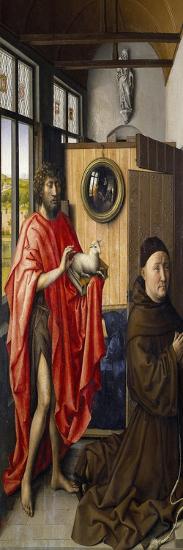 'Saint John the Baptist and the Franciscan Heinrich Von Werl, 1437 ...