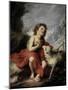 Saint John the Baptist as a Child, 1670-1680-Bartolome Esteban Murillo-Mounted Premium Giclee Print