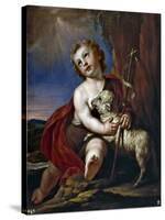 Saint John the Baptist as a Child-Antonio Palomino-Stretched Canvas