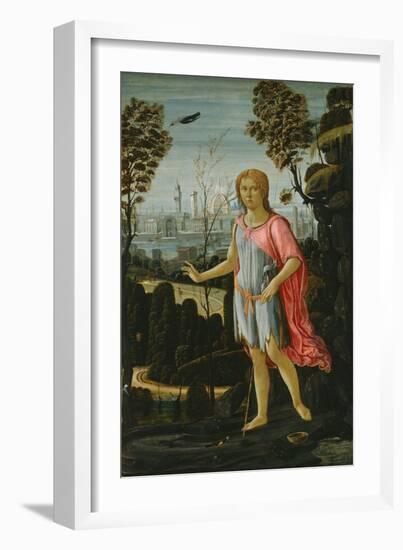 Saint John the Baptist, C.1480-Jacopo Del Sellaio-Framed Giclee Print