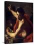 Saint John the Baptist, Ca. 1730-Francesco Solimena-Stretched Canvas