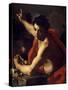 Saint John the Baptist, Ca. 1730-Francesco Solimena-Stretched Canvas