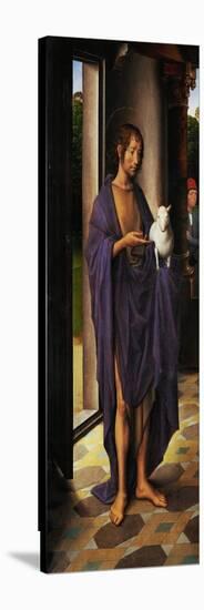 Saint John the Baptist, Detail from the Left Wing of the John Donne Triptych-Hans Memling-Stretched Canvas