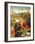 “ Saint John the Baptist Dozed in Nature ” Painting by Hieronymus Van Aeken (Aken) Says Jerome Bosc-Hieronymus Bosch-Framed Giclee Print