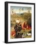 “ Saint John the Baptist Dozed in Nature ” Painting by Hieronymus Van Aeken (Aken) Says Jerome Bosc-Hieronymus Bosch-Framed Giclee Print