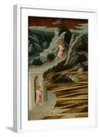Saint John the Baptist Entering the Wilderness, 1455-1460-Giovanni di Paolo-Framed Giclee Print
