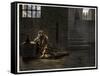 Saint John the Baptist in Prison 19Th-Century Print-Stefano Bianchetti-Framed Stretched Canvas