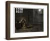 Saint John the Baptist in Prison 19Th-Century Print-Stefano Bianchetti-Framed Giclee Print