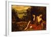 Saint John the Baptist in the Desert, 1630-Francisco Collantes-Framed Giclee Print