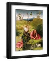 Saint John the Baptist in the Desert, Late 15th C-Hieronymus Bosch-Framed Giclee Print