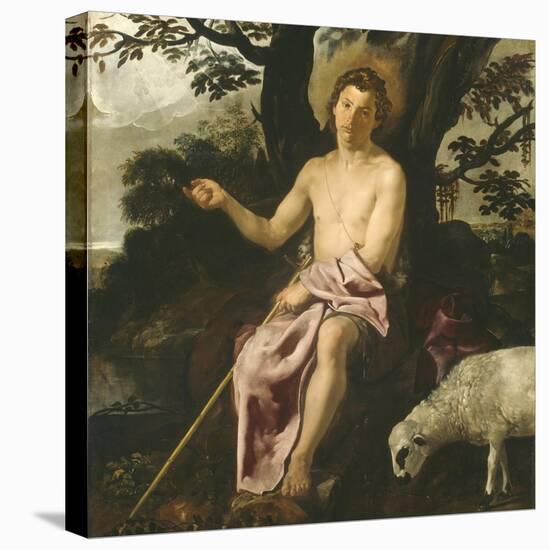 Saint John the Baptist in the Wilderness, C.1622-Diego Velazquez-Stretched Canvas