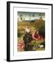 Saint John the Baptist in the Wilderness-Hieronymus Bosch-Framed Premium Giclee Print