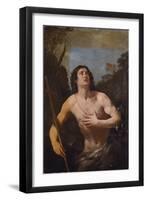 Saint John the Baptist in the Wilderness-Guido Reni-Framed Giclee Print