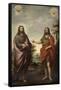 Saint John the Baptist Pointing to Christ, C.1655-Bartolome Esteban Murillo-Framed Stretched Canvas