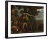 Saint John the Baptist Preaching in the Wilderness, C. 1640-Pier Francesco Mola-Framed Giclee Print