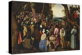 Saint John the Baptist Preaching the Baptism of Christ Beyond-Pieter Bruegel the Elder-Stretched Canvas