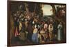 Saint John the Baptist Preaching the Baptism of Christ Beyond-Pieter Bruegel the Elder-Framed Giclee Print