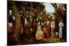 Saint John the Baptist Preaching-Pieter Bruegel the Elder-Stretched Canvas