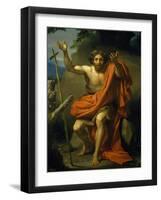 Saint John the Baptist Preaching-Anton Raphael Mengs-Framed Giclee Print