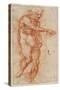Saint John the Baptist (Stud), Ca 1518-Andrea del Sarto-Stretched Canvas