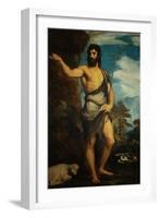 Saint John the Baptist-Titian (Tiziano Vecelli)-Framed Giclee Print
