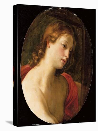 Saint John the Baptist-Elisabetta Sirani-Stretched Canvas