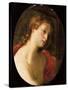 Saint John the Baptist-Elisabetta Sirani-Stretched Canvas