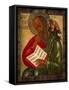 Saint John the Divine in Silence, 1769-Nektary Kulyuksin-Framed Stretched Canvas