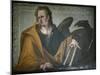 Saint John the Evangelist, 1588 (Oil on Panel)-Jacques II de Gheyn-Mounted Giclee Print