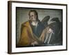 Saint John the Evangelist, 1588 (Oil on Panel)-Jacques II de Gheyn-Framed Giclee Print