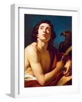 Saint John the Evangelist, 1793 (Oil on Canvas)-Francois Andre Vincent-Framed Giclee Print