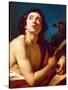 Saint John the Evangelist, 1793 (Oil on Canvas)-Francois Andre Vincent-Stretched Canvas