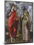 Saint John the Evangelist and Saint Francis-El Greco-Mounted Giclee Print