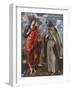 Saint John the Evangelist and Saint Francis-El Greco-Framed Giclee Print