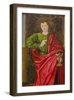 Saint John the Evangelist and the Poisoned Cup, C.1475-null-Framed Giclee Print