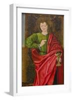 Saint John the Evangelist and the Poisoned Cup, C.1475-null-Framed Giclee Print