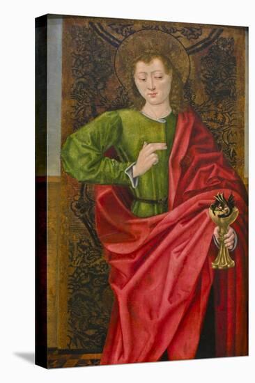 Saint John the Evangelist and the Poisoned Cup, C.1475-null-Stretched Canvas