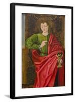 Saint John the Evangelist and the Poisoned Cup, C.1475-null-Framed Giclee Print