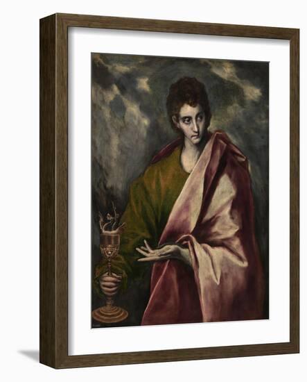 Saint John the Evangelist, Ca. 1605-El Greco-Framed Giclee Print