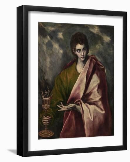 Saint John the Evangelist, Ca. 1605-El Greco-Framed Giclee Print