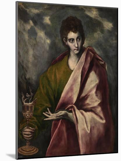 Saint John the Evangelist, Ca. 1605-El Greco-Mounted Giclee Print