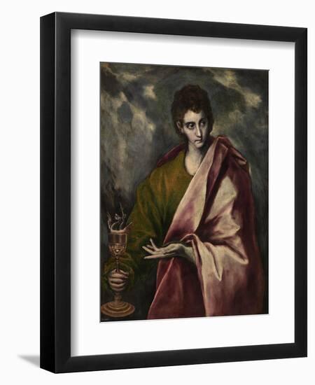 Saint John the Evangelist, Ca. 1605-El Greco-Framed Giclee Print