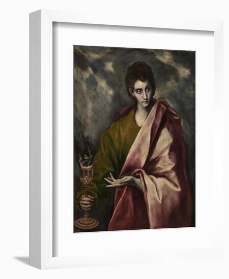 Saint John the Evangelist, Ca. 1605-El Greco-Framed Giclee Print