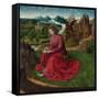 Saint John the Evangelist on Patmos, Ca 1465-Dirk Bouts-Framed Stretched Canvas