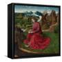 Saint John the Evangelist on Patmos, Ca 1465-Dirk Bouts-Framed Stretched Canvas